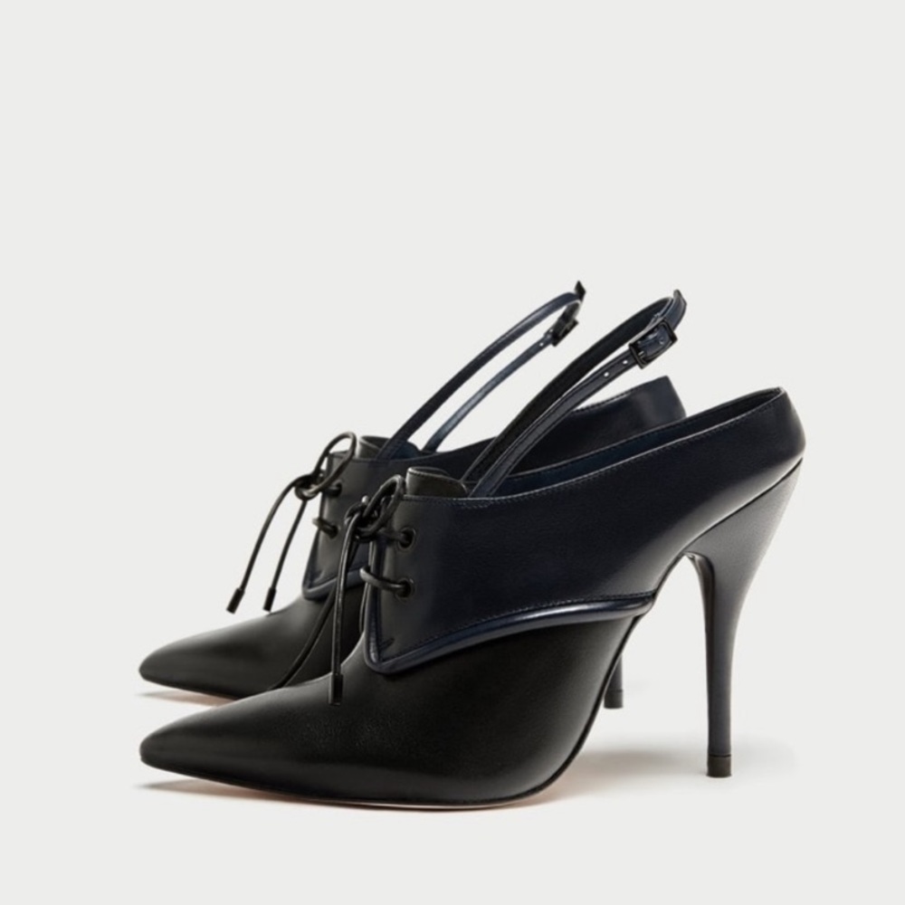 ZARA HIGH HEELED SLINGBACKS